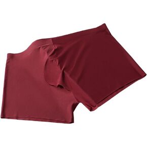 Men's Pouch Trunks Ice Silk Enhance Underwear Briefs Low-Rise Ultra-Thin Bulge Pouch Sport Underpants