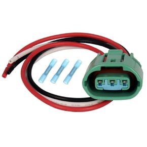 Alternator Generator Regulator Wiring Connector Plug Pigtail Harness Repair Kit for Subaru Impreza Forester WRX STI Legacy Outback 1999-Up 3 Pin Oval Green
