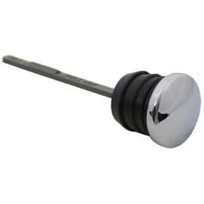 V-Twin Manufacturing Chrome Dome Oil Fill Dipstick for Softail 40-1275