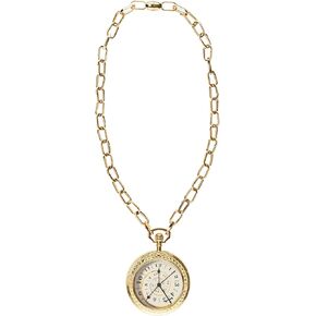 Descendants Pocket Watch, Official Disney Descendants The Rise of Red Pocket Watch, Plastic Faux Costume Accessory, One Size