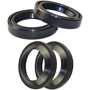 Fork Oil Dust Seal for Honda Goldwing 1800 GL1800 2001-2010 VTX1800C/R/S/N/T 2002-2008 ST1300 2003-2018 Valkyrie 1500 GL1500 1997-2003 GSXR600 1997-2003 CBR600RR 2003-2004 CBR900RR 1993-1999