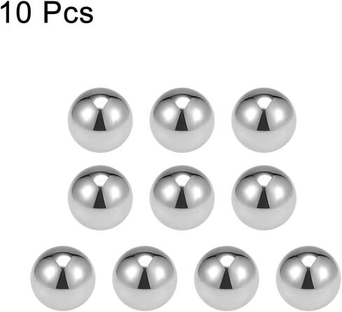 uxcell 14mm Precision Chrome Steel Bearing Balls G25 10pcs in Saudi Arabia
