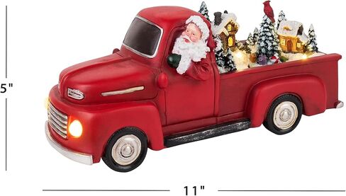 قطار سانتا السريع الموسيقي المتحرك من مستر كريسماس مع مدخنة عمل، 16.5 بوصة، أحمر in Kuwait