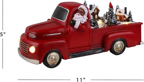 قطار سانتا السريع الموسيقي المتحرك من مستر كريسماس مع مدخنة عمل، 16.5 بوصة، أحمر in Kuwait