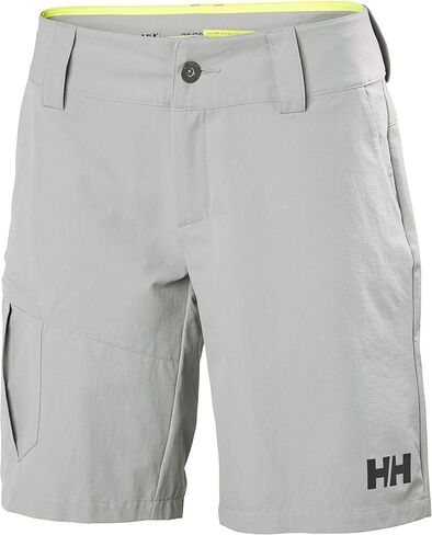 Helly Hansen Women's Quickdry, Sun Protection, Durable Cargo Shorts, Grey Fog, 30 in Saudi Arabia