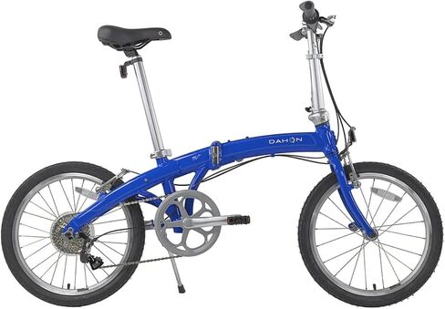 Dahon MU D8 Folding Bike Custom V-Brakes, V Clamp Technology Frame and Adjustable Handlepost (Rock) in Saudi Arabia
