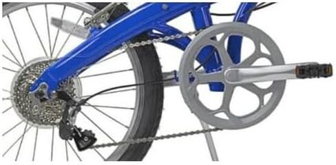 Dahon MU D8 Folding Bike Custom V-Brakes, V Clamp Technology Frame and Adjustable Handlepost (Rock) in Saudi Arabia