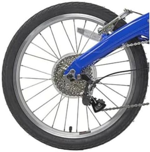 Dahon MU D8 Folding Bike Custom V-Brakes, V Clamp Technology Frame and Adjustable Handlepost (Rock) in Saudi Arabia