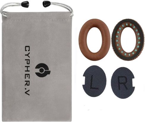 Headphones Replacement Ear Pads Cover,for Bose Quietcomfort QC15 QC25 QC35 35 ii Headsets (Black) in Kuwait