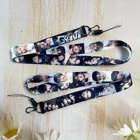 YiYiXiXi Stray-Kids New Album Lanyard Keychain Accessories Gift Merch for Fans(Purple) in Saudi Arabia