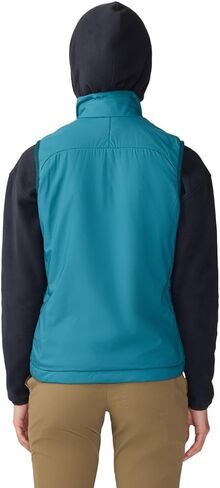 سترة دافئة للنساء من Mountain Hardwear KOR Airshell، أسود، L in Saudi Arabia