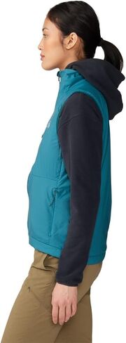 سترة دافئة للنساء من Mountain Hardwear KOR Airshell، أسود، L in Saudi Arabia