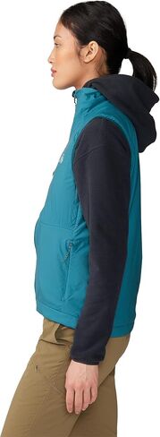 سترة دافئة للنساء من Mountain Hardwear KOR Airshell، أسود، L in Kuwait