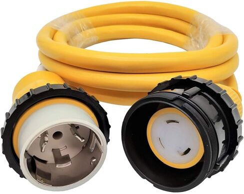 Parkworld 692019 Shore سلك محول الطاقة البحرية 50A التوصيل SS2-50P إلى L5-30R RV 30A وعاء أنثى (1.5FT) in Kuwait