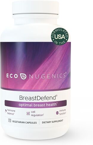 EcoNugenics BreastDefend DIM Supplement for Women’s Breast Health, Estrogen Hormone Balance, Immune Support – Turmeric Curcumin, Reishi & Turkey Tail Mushrooms, Quercetin, Astragalus – 60 Capsules in Kuwait