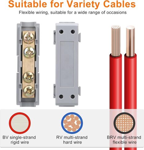 طقم صواميل موصل سلك قياس 6 AWG من Linkstyle 10 قطع، طرف توصيل أسلاك سريع 80 أمبير، طرف توصيل أسلاك سريع in Kuwait