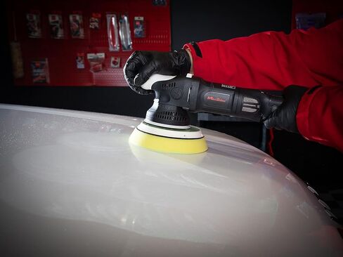 Maxshine 21mm رمي ، 6 "لوحة M21 Pro Dual Action Polisher - 6 سرعات ، 5/16" -24 مؤشر ترابط - أداة تفصيل تلقائي للتصوير ، حماية الطلاء ، إصلاح دوامة وخدش ، تألق لامع ، ترميم in Saudi Arabia