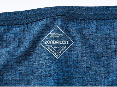 ZONBAILON Men's Striped Underwear Soft Breathable with Tiny Holes Sweat Absorbing Bulge Contour and Ball Pouch Male Briefs in Kuwait