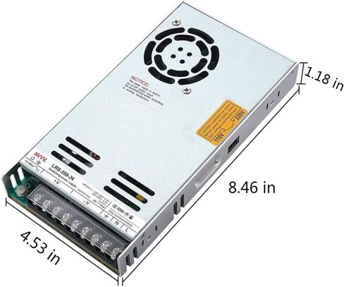LRS-350-24 Switching Power Supply 24V 14.6Amp Enclosed Switchable Power Supply in Kuwait