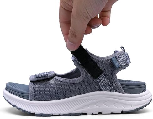WateLves Womens Orthopedic Walking Sandals Summer Casual Outdoor Hiking Water Platform Sandals with Adjustable Strap Comfortable Plantar Fasciitis Arch Support in Saudi Arabia