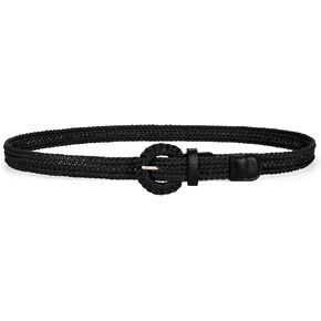 VONMELLI Braided Belt for Women, Woven Rattan Waist for Sunmmer Fashion Dress Jeans Thin Ladies Belts