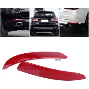 For Bmw X5 E70 Rear Bumper Reflector 2009 2008 2010 Bmw X5 Rear Reflector Left and Right Painted Rear Reflector Set for E70 X5 2007-2013 63217158949 63217158950