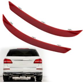 A1668200474 Left & Right Rear Bumper Reflector Fit for Mercedes-Benz GL320 GL450 GL550 W166 2012-2019 GL Class Replace# 1668200374 1668200474 (Left rear + Right rear)
