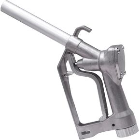 1 "بوصة FNPT مدخل مع دوار 360 درجة دوار فوهة توصيل يدوي مع الخطاف 15/16" SPOUT مستقيم التدفق 32GPM المستخدمة للديزل والبنزين والبنزين