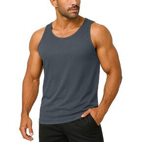 Boladeci Men's Tank Top تمرين رياضي سريع الجاف خفيف الوزن الصيفي الشاطئ الصال