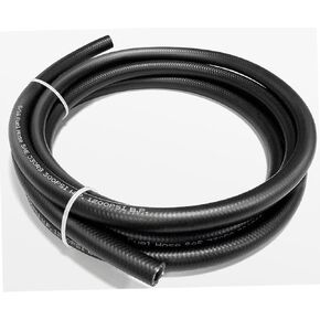 1/2 inch ID Fuel Hose, 13mm ID High Pressure Fuel Line NBR Rubber Hose, for Automotive, Marine Engine Tube Fuel System Hose Black - (5M/16FT)