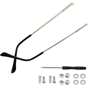 Metal Glasses Arm Replacement & Repair Kit,Strong and Durable,Stylish and Beautiful,Easy to Install,Suitable for All Kinds of Glasses and Sunglasses Repair