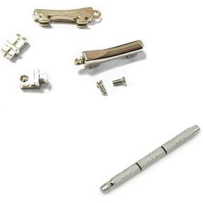 Eyeglass Hinge Replacement 3.0mm Plastic Frames Sunglasses Wooden Glasses Parts Repair Kits Eyeglass Repairing Replacement Hinges Screws and Screwdriver