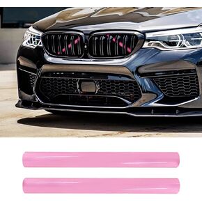 Grille Insert Trims for BMW F20 F30 2012-2018, M-Performance Grill Stripes for BMW 320i 328i 330i 335i 428i (F20 F30, Pink)