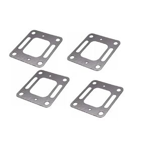 Exhaust Elbow Riser Gasket Restrictor 4 PCS for MerCruiser Stern Drive and Inboard Engine V6 V8 GM 4.3L 5.0L 5.7L 6.2L 7.4L 8.2L Sierra 18-0897 27-863724 860233 41813 99208A1