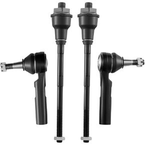 BDFHYK 4pcs Front Inner & Outer Tie Rod Ends Kit Compatible with 2002-2006 Cadillac Escalade ESV,Compatible with Chevy 1999-2006 Tahoe Silverado 1500,Sierra 1500 Yukon Replacement for ES3488 ES3493