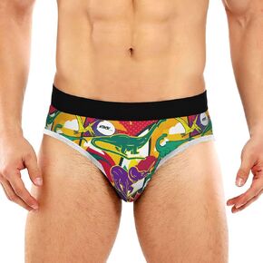 Men's Underwear Briefs Comfort Soft Stretch Classic Fit Briefs with Contour Pouch