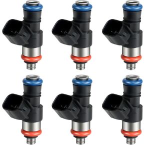 2011-2019 Fuel Injector Compatible for Ford Edge Explorer F150 Flex Transit 150/250/350 Mustang, for Taurus Police Interceptor Sedan Utility, for Lincoln Continental MKX 2011-2019, Replace 0280158191