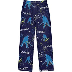 Fisyme Pajama Pants Soft Elastic Waist Long Pajama Bottoms Sleep Lounge Pj Pants