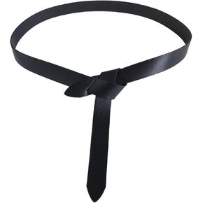 Knot Belts For Women Soft Faux Leather Belt Fashion Tie Belts For Women Wrap Belt For Jeans Pants Dress