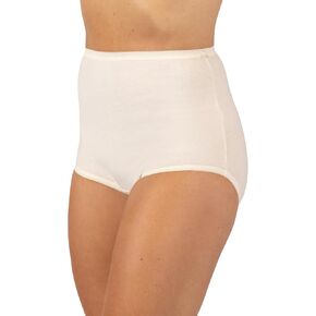 Women's Panty Full Brief Cotton Underwear 3 Pack