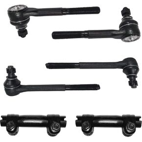 6PC Front Stabilizer Bar End Link Outer Inner Tie Rod End K700432 EV800938 ES800948 for Cadillac Escalade, for Chevrolet Silverado 1500/Suburban/Tahoe, for GMC Sierra 1500/Yukon in Kuwait