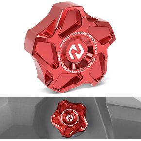 RZR Aluminium Fuel Tank Cap Cap Cap Fuel Gas متوافق مع Polaris XP 4 2013-2018 ، Scrambler XP 1000 2016-2021 ، Sportsman Touring 570 2014-2017 ، انظر Fitments Black