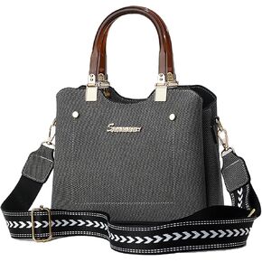 Port & Lotus Small Double Top Handle Crossbody محافظ للنساء أكياس الكتف للنساء مع حزام الغيتار in Kuwait