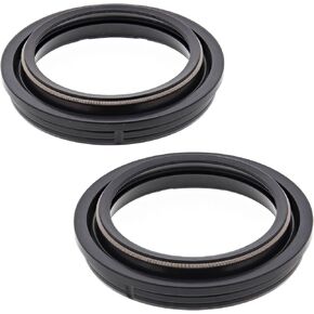All Balls Racing Fork Dust Seal Kit 57-101 Compatible With/Replacement For Honda CBR600RR 2003-2004, CBR900RR (919) 1996-1999, CBR900RR 1993-1995, CR125R 1990-1991, CR250R 1989-1991