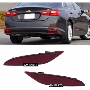 عاكس المصد الخلفي لشيفروليه L+ R 2P لـ GM Malibu 2016+ OEM Parts
