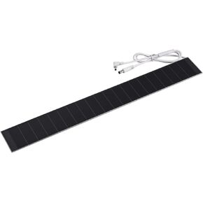 5V 5W USB-C Solar Panel Charger for Motorized Blinds – Weatherproof Outdoor Solar Charger Compatible with Blind Motors, Included 118inch Cable, Easy Mounting