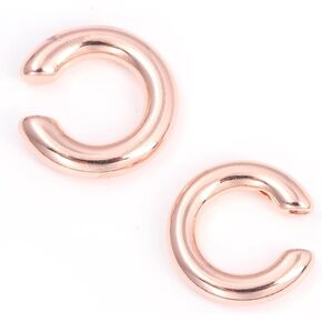 Minimalist Huggie Ear Cuffs Earrings Non Piercing - Clip on Cartilage Wrap Tubular Open Hoop Fake Earrings - Dainty Statement Earring Pair Trendy Jewelry Gift for Women Men