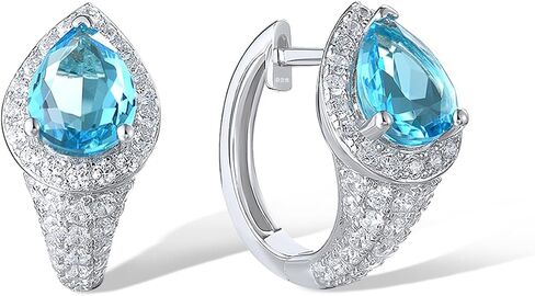 أقراط Santuzza Sterlling Silver Hoop Arrong in Kuwait
