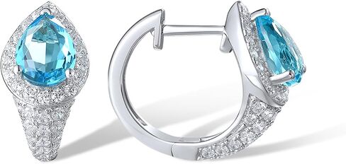 أقراط Santuzza Sterlling Silver Hoop Arrong in Kuwait