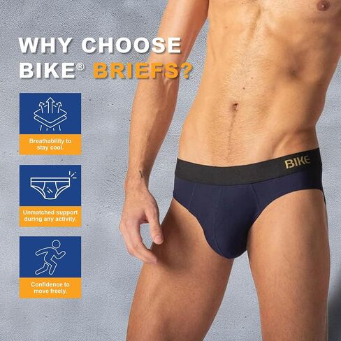 Athletic Active Brief | Soft Stretch Cotton for Breathable Comfort | Contoured Pouch for Secure Support | Low-Rise Fit in Saudi Arabia